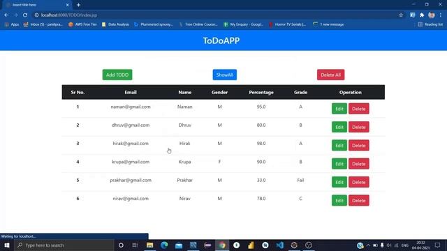 Todo-APP : Hibernate(java) смотреть онлайн