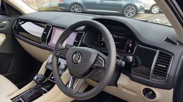 New 2020 SKODA KODIAQ Laurin & Klement 4X4 SUV 2020 2.0 TDI SCR DSG in Black Magic Pearl Effect смотреть онлайн