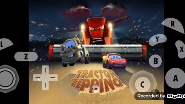 Cars The Video Game Tractor Tipping
