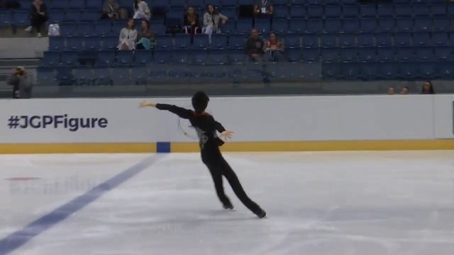 Mitsuki Sumoto (Япония) | ISU Гран При (юниоры) 2018 Братислава | Короткая программа (юноши) смотреть онлайн