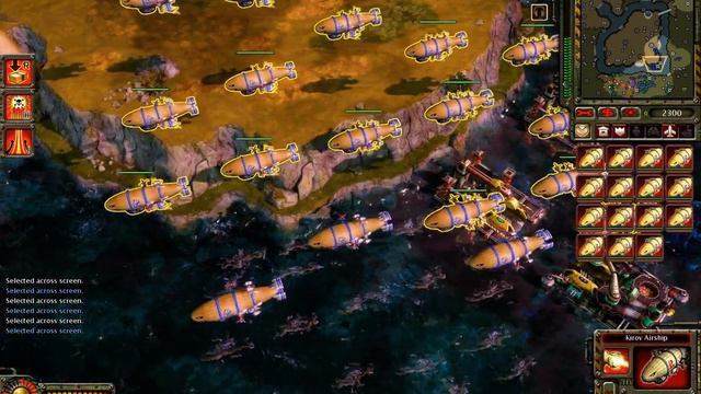 Red Alert 3 Epic battle Vit0 vs KUQ1 смотреть онлайн