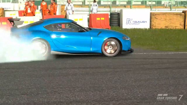 Gran Turismo 7 - Drift Trial - Tsukuba Circuit - Toyota GR Supra #granturismo #supra #drift смотреть онлайн