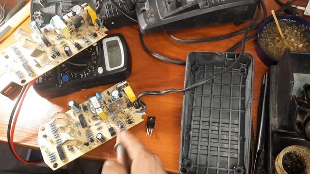 Ремонт зарядки шуруповёрта BOSCH AL1814CV. смотреть онлайн