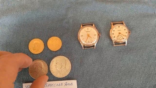 Капсула времени! Обзор золотых часов СССР "Победа" и "Кировские" смотреть онлайн