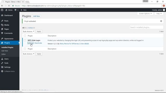 How to change WordPress login URL смотреть онлайн