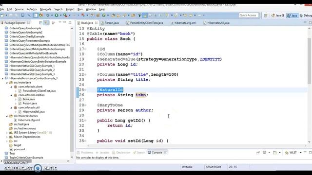 save persist and saveorupdate methods in hibernate смотреть онлайн