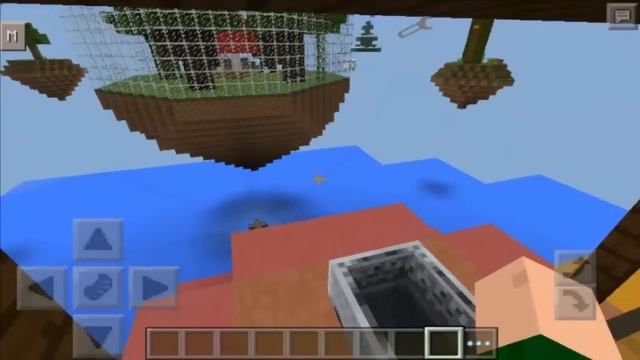 MINECRAFT PE 0.12.1 - MAPA DOS BIOMAS NO SKYWARS ! смотреть онлайн