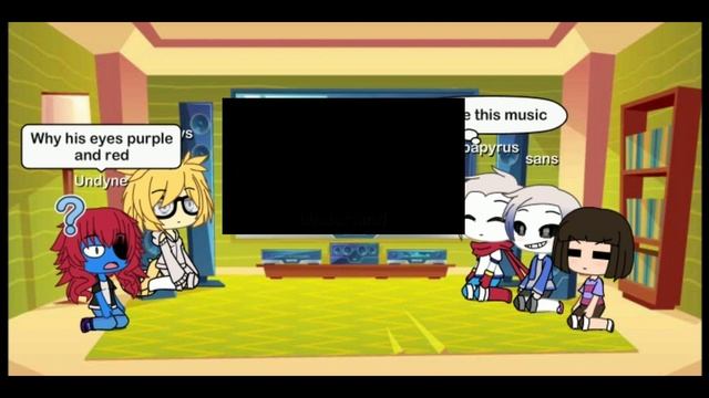 Undertale react to Sans AU themes смотреть онлайн
