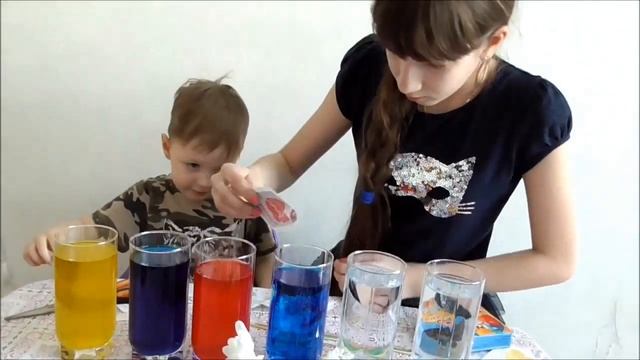 Как покрасить живые цветы своими руками/How To Paint Vibrant Colors