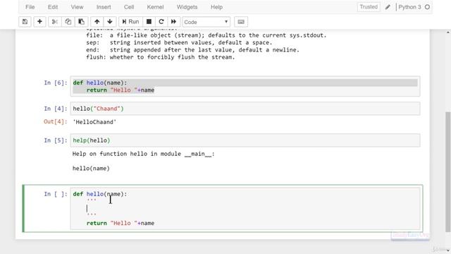 28. Help function | Methods and Functions | Python Tutorials for Beginners смотреть онлайн