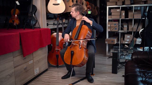 Wiolonczela Thomas Stöhr Meistercello model Stradivarius смотреть онлайн