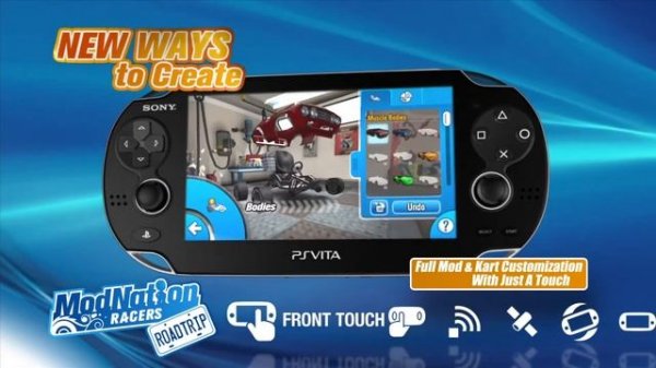 PSVITA - ModNation Racers Road Trip Features Trailer