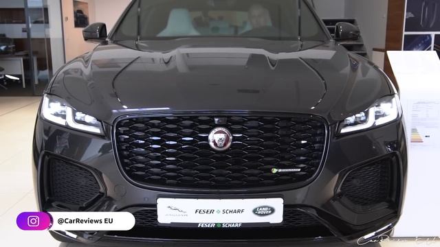 2021 JAGUAR F-Pace P400 R-Dynamic (400 HP) By CarReviews EU