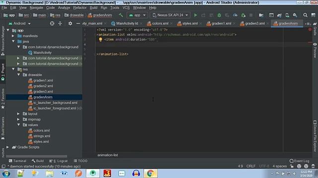 Tutorial Android Studio - Instagram Background / Dynamic Color [ Kotlin ] смотреть онлайн