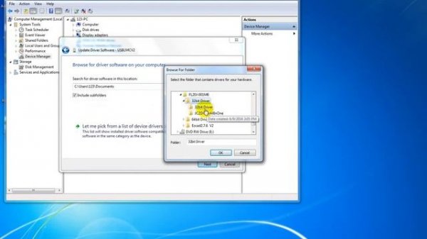 How to install ezcad driver for windows 32 or 64