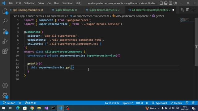 Part -2 Implement Read Operation[Angular 16 CRUD Series] смотреть онлайн