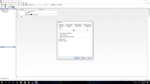 How To Disable Create Blank Frame When Creating New Application In Clickteam Fusion 2 5 смотреть онлайн