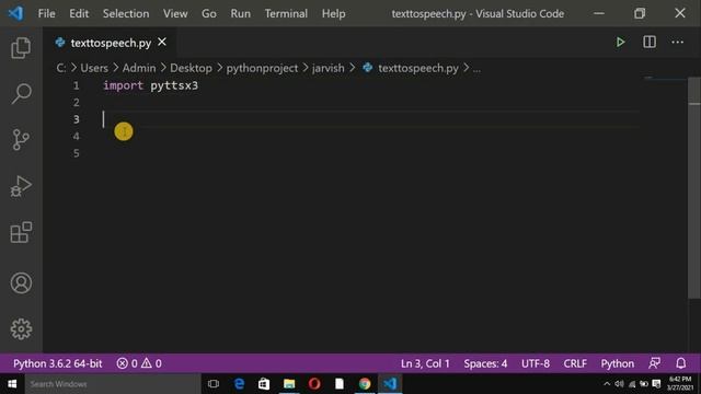 Text to speech in python | pyttsx3 module explained смотреть онлайн