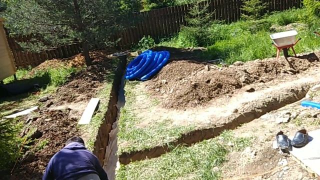 Делаем дренаж вокруг дома