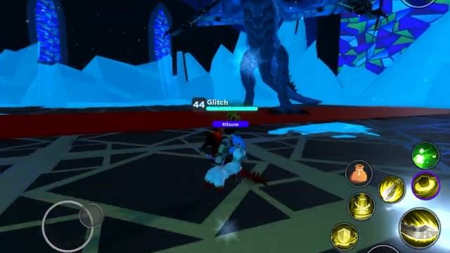 Slaying The Winterfall Ice Dragon | Roblox | World//Zero