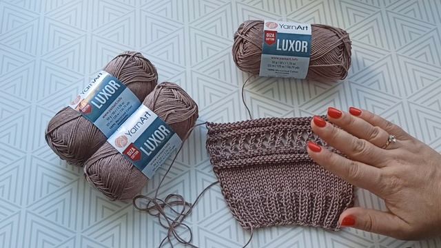 Обзор на пряжу YarnArt Luxor