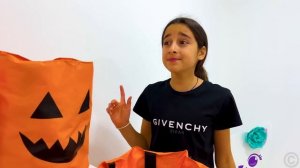 Nastya and her funny Halloween stories for kids