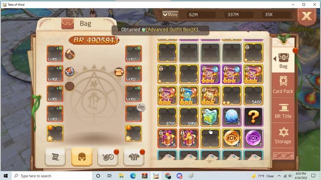 Tales Of Wind End of Month Funfair with rewards and item to take смотреть онлайн