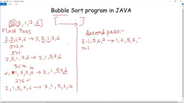 Java program for bubble sort | What is bubble sorting in Java? смотреть онлайн