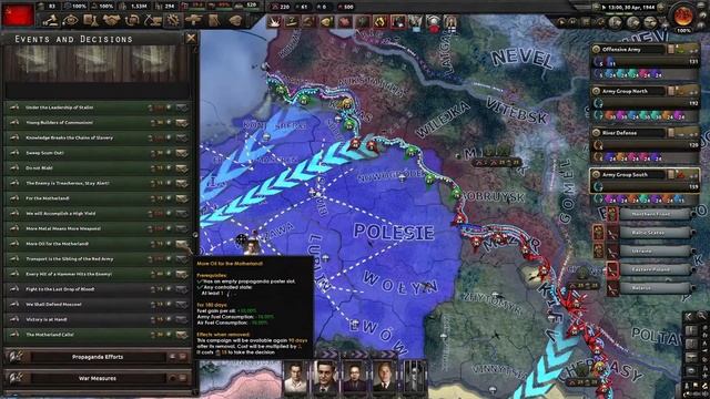 When you listen to Katyusha, Anything is Possible. HOI IV- No Step Back- Operation Bagration смотреть онлайн