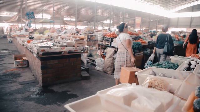 Ош базар / Osh bazaar - Bishkek, Kyrgyzstan - Канат Рыскулов смотреть онлайн