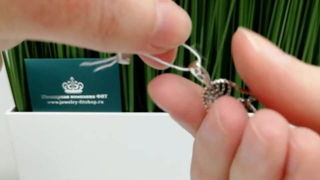 Серебряный кулон Рука Фатимы 55061 смотреть онлайн