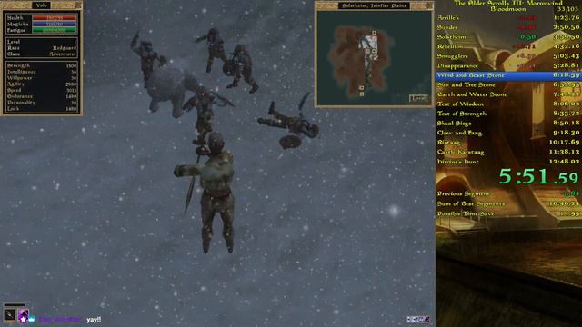 Morrowind - Bloodmoon Speedrun in 12:04 смотреть онлайн