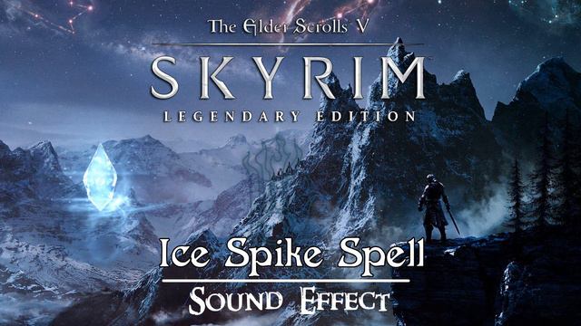 The Elder Scrolls V: Skyrim | Ice Spike Spell [Sound Effect] смотреть онлайн