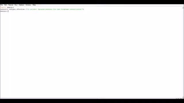 Python 2.7 EasyGui смотреть онлайн