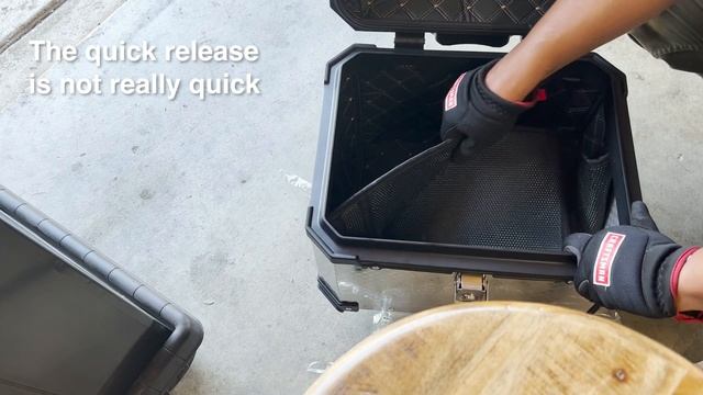 Amazon Motorcycle Generic Aluminum top box overview смотреть онлайн