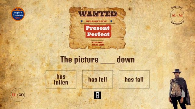 #quiz Present Perfect (20) #english #englishgrammar #present #perfect #tense смотреть онлайн