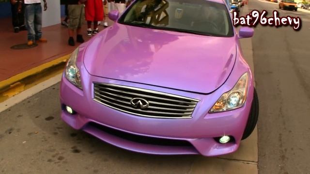 OUTRAGEOUS Pink Infiniti G37 S on 22" Forgiatos - 1080p HD смотреть онлайн