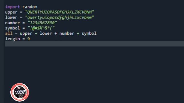 python random password generation #pythonprogramming #random смотреть онлайн