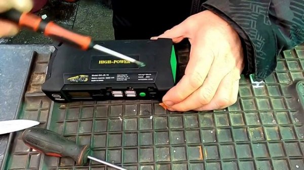 Разбираю Джамп-стартер с Aliexpress отзыв спустя 2зимних месяца пусковое устройство#ПоверБанк#бусте