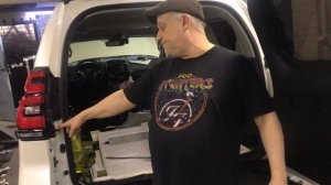 Тойота Прадо 150. Электропривод пятой двери.