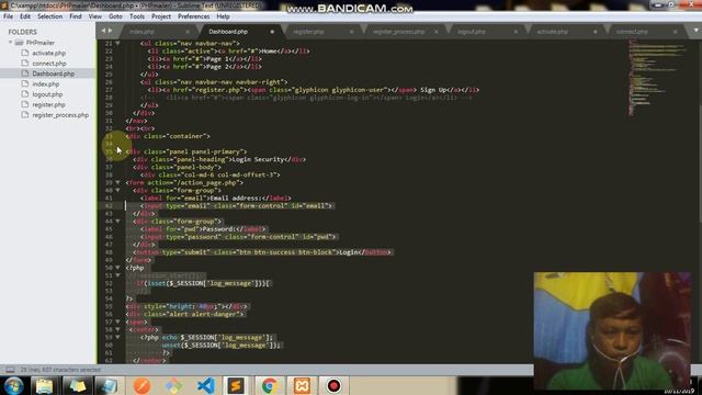 Tagalog PHPMailer Using Bootstrap 3.7 and PHP/Mysqli part 10 Create Logout/Dashboard смотреть онлайн