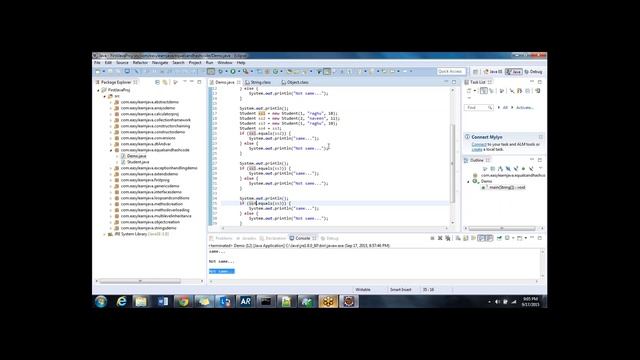 14 Equals And HashCode смотреть онлайн