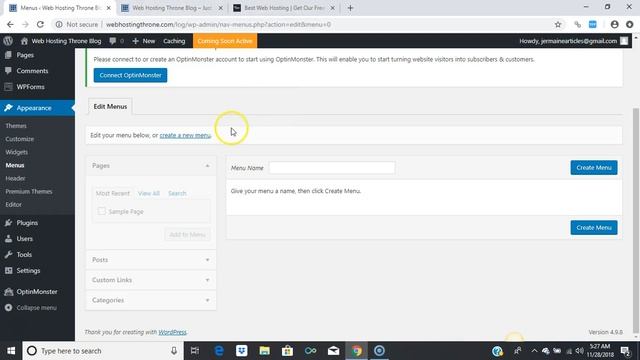 Step 2. Wordpress Settings and Dashboard смотреть онлайн