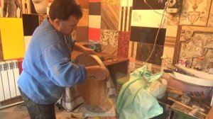 ТАНДЫР ИЗ ТРЕХ СТОЛЕТИЙ-3 Часть Знакомство тандыра с огнем.mp4