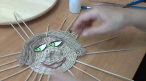 мк настенного домовенка Кузи часть 2