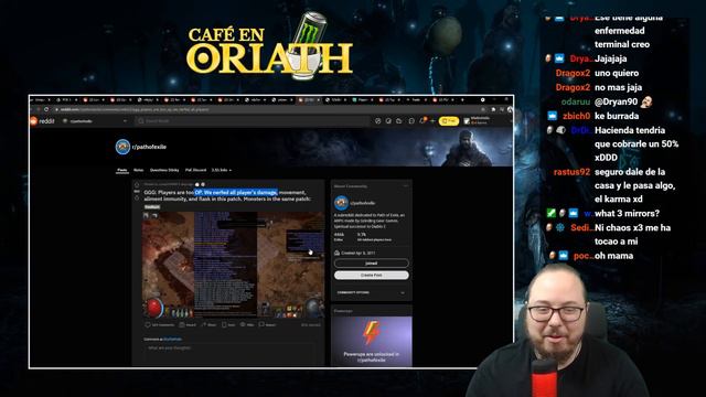 3 MIRRORS, AUDIENCIAS LIGAS, BUILD SELF-CHILL, LORE POE Y MAS...| Café En Oriath #05
