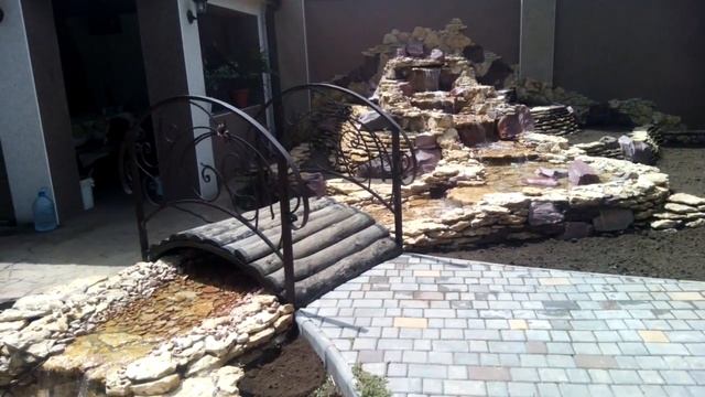 Поэтапное строительство водопада своими руками смотреть онлайн