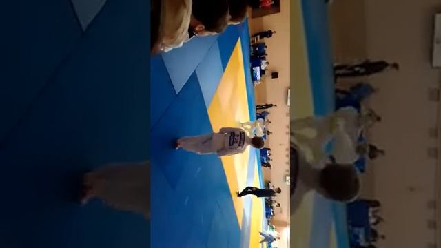 чистый иппон сына на первенстве Владимирской области по дзюдо. смотреть онлайн