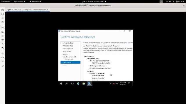 instalacion de web server y IIs 6 windows server 2016 (server de virginia) смотреть онлайн