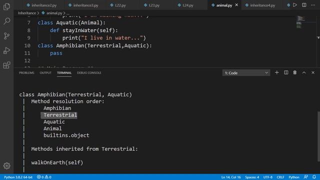 Lesson-24 | Multiple Inheritance | [OOP in Python] смотреть онлайн